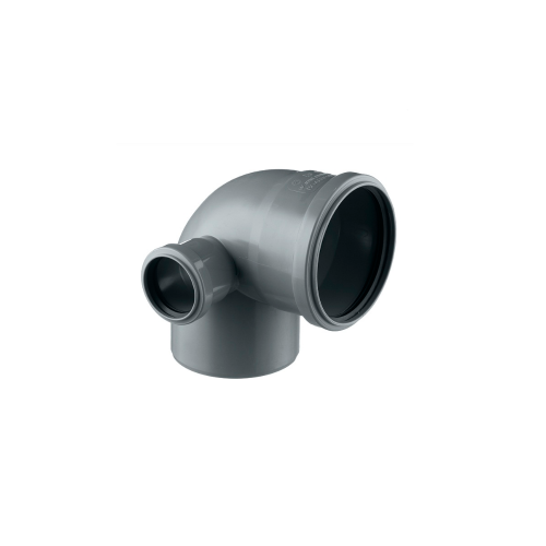 картинка Отвод комбинированный с дополнительным входом слева 110*90/50 (не Ostendorf) от магазина Сантехстрой