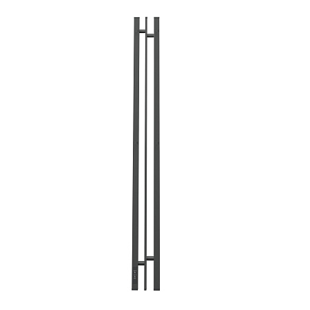 картинка Полотенцесушитель электрический Point Фрея PN20712GB П2 100x1200 диммер слева, графит блеск от магазина Сантехстрой
