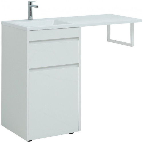картинка Тумба под раковину Aquanet 239289 Белая от магазина Сантехстрой