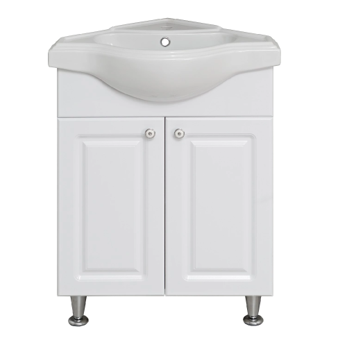 картинка Тумба под раковину Runo угловая (под умывальник Классик 65) Классик 65 (УТ000004162) от магазина Сантехстрой