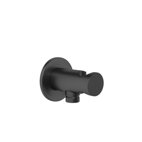картинка Шланговое подсоединение, Gessi, Anello, держатель-есть, стандарт подвода воды-1/2", цвет-Black XL от магазина Сантехстрой
