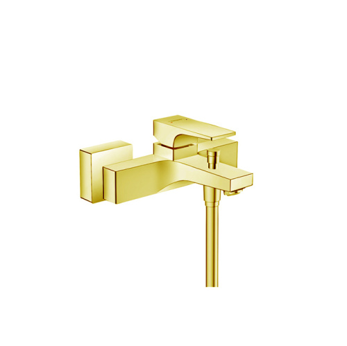 изображение hg metropol смеситель для ванны настенный, излив 180мм, цвет: золото