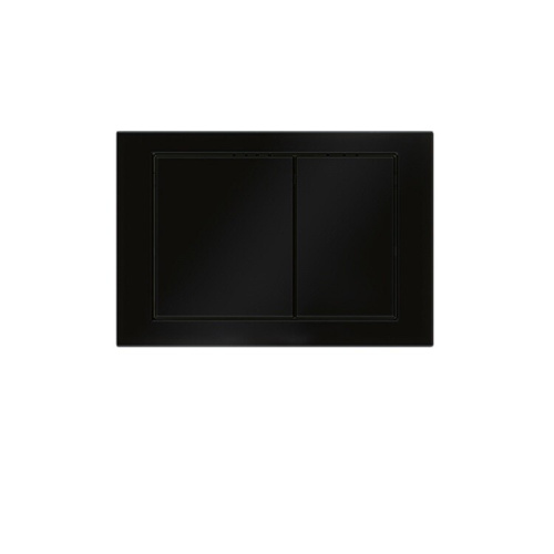 картинка Клавиша смыва, Elsen, E05, для унитаза, шгв 220*13*150, цвет-черный матовый от магазина Сантехстрой