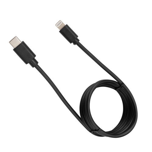 картинка Кабель Type-C - Lightning 3A/1m/PVC/black/REXANT от магазина Сантехстрой