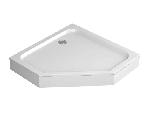 картинка Душевой поддон Niagara Nova NG-90-90DRUS (90х90х17) трапеция,белый,1 место от магазина Сантехстрой