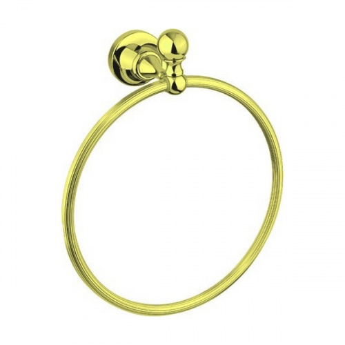 картинка Кольцо для полотенец Cezares OLIMP-RN-03/24-M Золото от магазина Сантехстрой