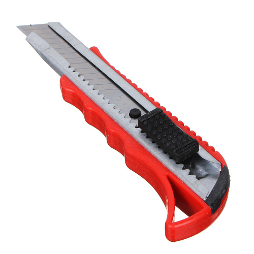 картинка HEADMAN  Нож сегментный с фиксатором, толщина лезвия 0,4мм, ширина 18мм,  пластик, металл от магазина Сантехстрой