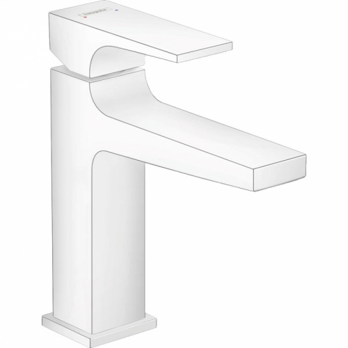 фотография смеситель для раковины hansgrohe 32507700 белый