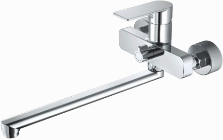 изображение смеситель для ванны haiba hb22617 хром