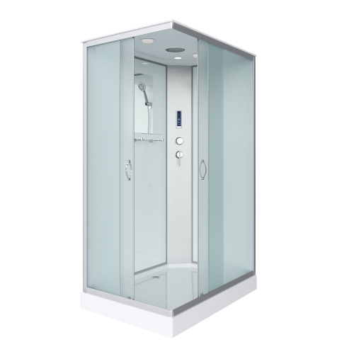 картинка Душевая кабина Niagara Classic NG-43295-14QP (120х90х215) низкий поддон(13см),стекло матовое,3 места от магазина Сантехстрой