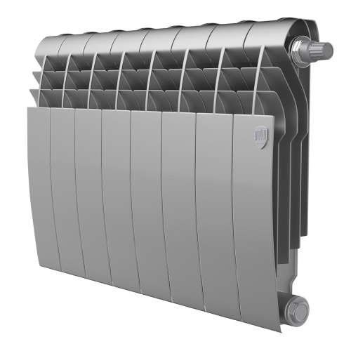 картинка Радиатор Royal Thermo BiLiner 350 Silver Satin VR80 - 8 секц. от магазина Сантехстрой