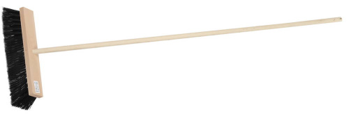 картинка Щетка ЗУБР уличная деревянная с ручкой, волокно 90мм, ПЭТ, 140см, 40х7см от магазина Сантехстрой