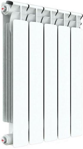 картинка Радиатор биметаллический RIFAR Base 500 х 5 секций подключение боковое (RB50005) от магазина Сантехстрой