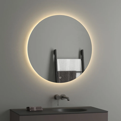 картинка Зеркало круглое Evoform Ledshine BY 2655 80x80 от магазина Сантехстрой