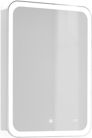картинка Зеркальный шкаф 60,2х80 см белый R Jorno Bosko Bos.03.60/W от магазина Сантехстрой