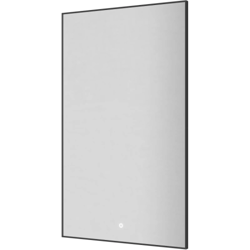 картинка Зеркало Armadi Art 569-GM 60x100 см, с LED-подсветкой, сенсорным выключателем, диммером, антизапотеванием, оружейная сталь от магазина Сантехстрой