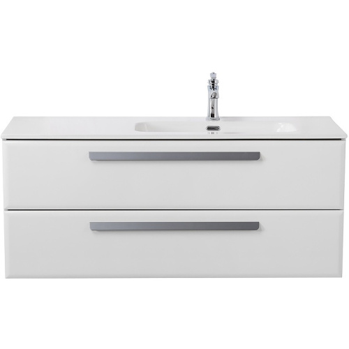 картинка Тумба под раковину Cezares Eco-Cer-N 120 R ECO-CER-N-1200-2C-SO-BL-R подвесная Bianco Lucido без ручек от магазина Сантехстрой