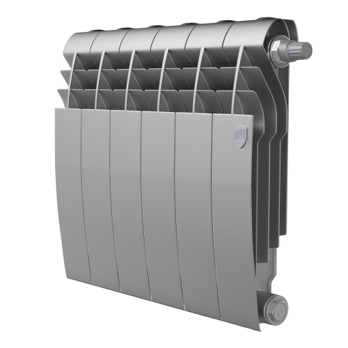 картинка Радиатор Royal Thermo BiLiner 350 Silver Satin VR80 - 6 секц. от магазина Сантехстрой
