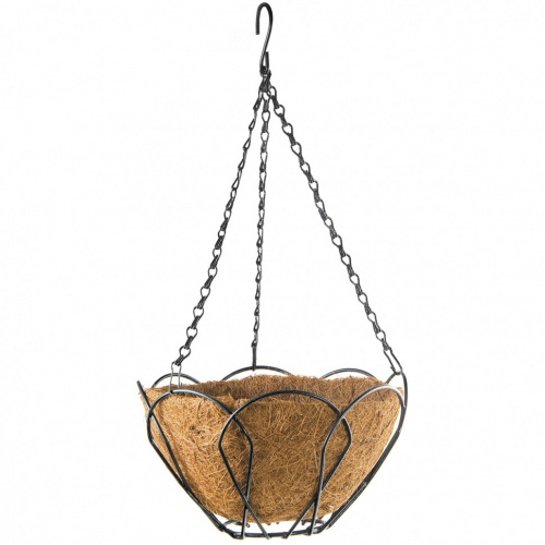 картинка Подвесное кашпо, 25 см, с кокосовой корзиной Palisad от магазина Сантехстрой