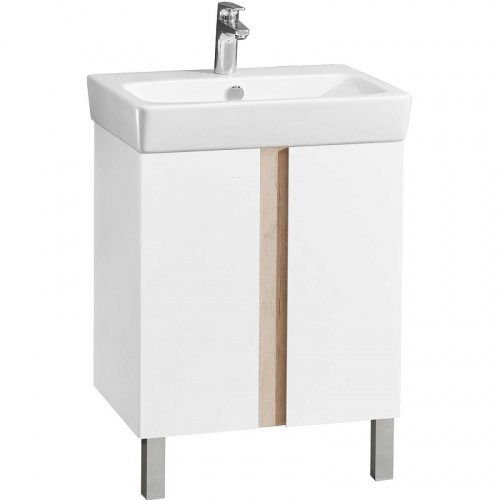 картинка Тумба под раковину AQUATON (Акватон) 1a257401ahb20 Белая от магазина Сантехстрой