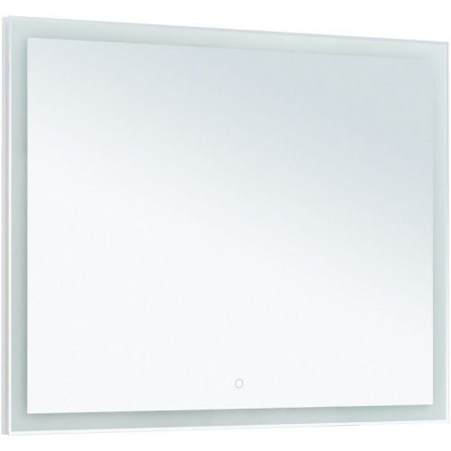картинка Зеркало Aquanet Гласс 100 274134 Белое от магазина Сантехстрой