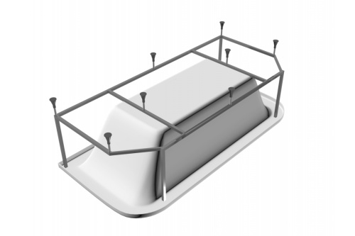 картинка Каркас для ванны сварной Vayer OPTIONS Гл000006913, 180x85 от магазина Сантехстрой