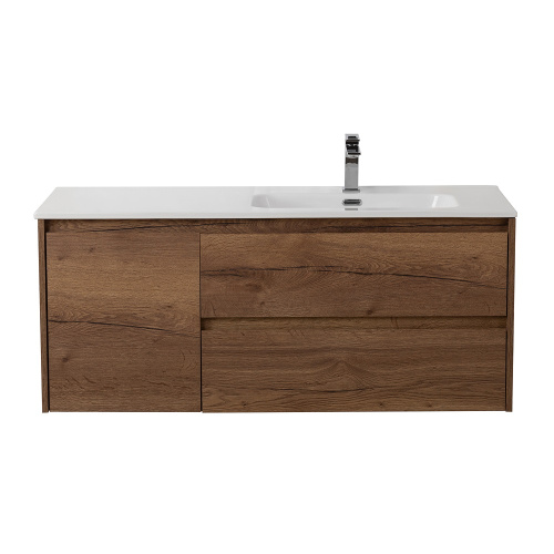 картинка Тумба под раковину подвесная BelBagno KRAFT-1200-2C-1A-SO-RT-R Rovere Tabacco от магазина Сантехстрой