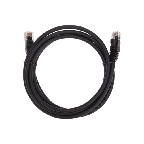 картинка Патч-корд U/UTP CAT 6, RJ45-RJ45, 26AWG, LSZH,  черный,  2м REXANT от магазина Сантехстрой