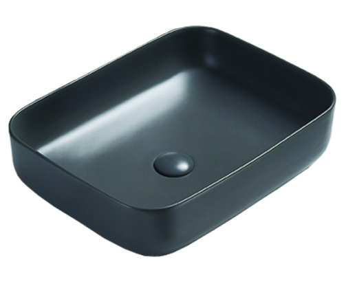 картинка Раковина Azario накладная 500х390х130 цвет тёмно-серый матовый (AZ-78109MDH) от магазина Сантехстрой