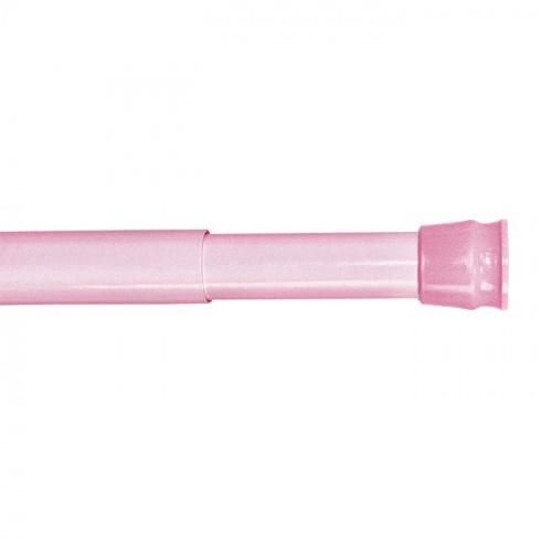 картинка Карниз для ванны Milardo Basic Shower Rod 013A200M14, раздвижной 110-200, розовый от магазина Сантехстрой