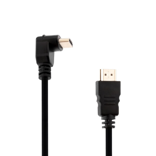 картинка Кабель HDMI - HDMI 1.4, 3м, Gold,  угловой PROconnect от магазина Сантехстрой