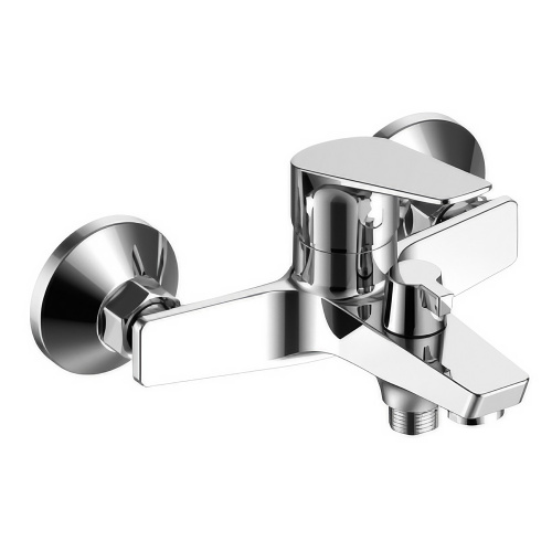 изображение смеситель для ванны loranto gracia керамический картридж, с полным душевым набором, хром (lr30128001)