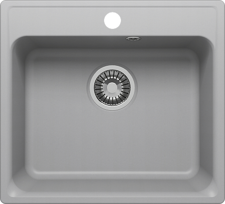 картинка Мойка кухонная Polygran  Quartz Bond 530, дым, арт.688254 от магазина Сантехстрой