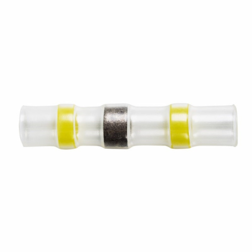 картинка Гильза кабельная изолированная ПК-т 6.0 термоусаживаемая под пайку L-40 мм 4.0-6.0 мм² желтая REXANT от магазина Сантехстрой