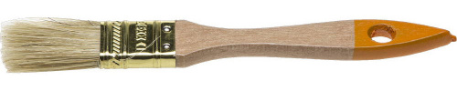картинка Кисть флейцевая DEXX, деревянная ручка, натуральная щетина, индивидуальная упаковка, 25мм от магазина Сантехстрой