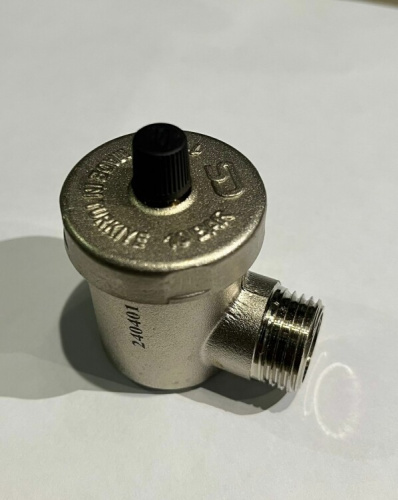 картинка Воздухоотводчик автоматический, ELSEN, 1/2", Н, PN, бар-10, T°C -от 0 до +110, латунь, угловой от магазина Сантехстрой