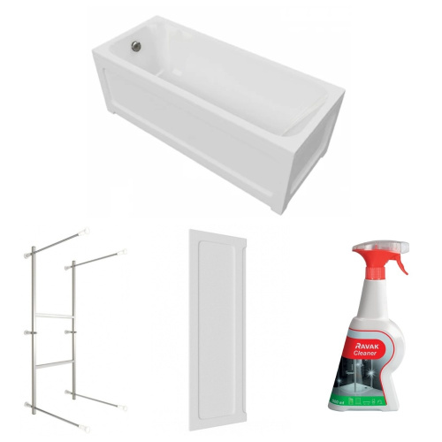 Комплект SAN33 для ванной комнаты + чистящее средство для ванной в подарок