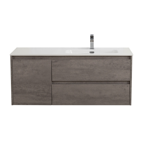 картинка Тумба под раковину подвесная BelBagno KRAFT-1200-2C-1A-SO-CG-R Cemento Grigio от магазина Сантехстрой