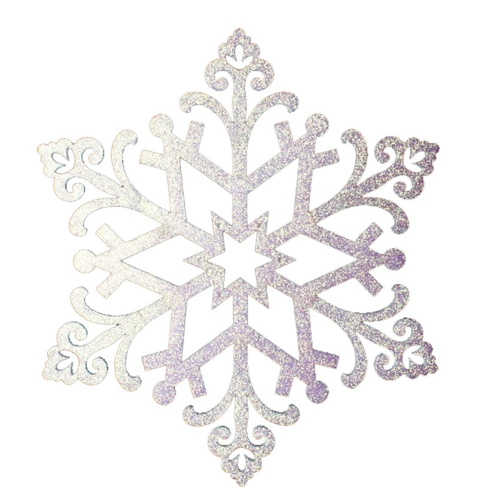 картинка Елочная фигура Снежинка Снегурочка,  81 см,  цвет белый от магазина Сантехстрой