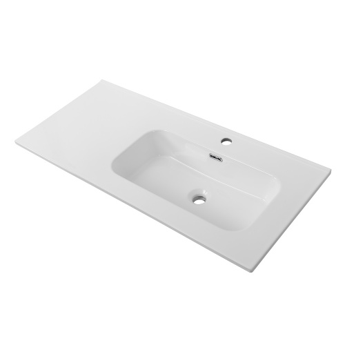 картинка Керамическая раковина, чаша справа, CEZARES CZR-8095-100-R от магазина Сантехстрой