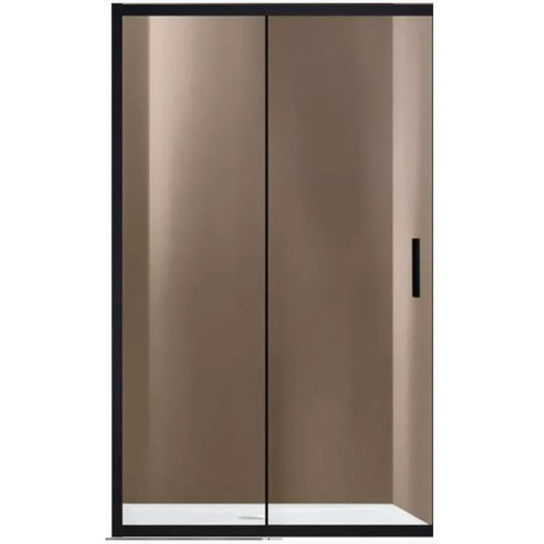 картинка Душевая дверь Vincea Como VDS-1C120CLB черный/прозрачное от магазина Сантехстрой