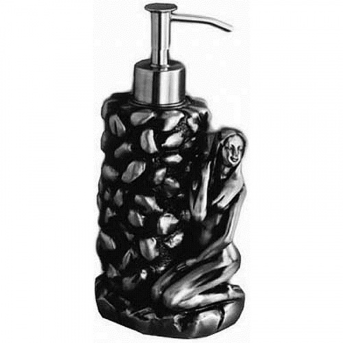 картинка Дозатор для жидкого мыла Art&Max Juno AM-B-0071A-T Серебро от магазина Сантехстрой