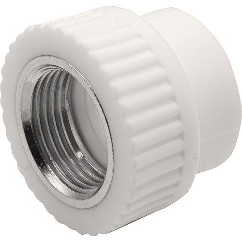 картинка Муфта THERMOLIGHT комбинированная PP-R ВР 32х1quot; белый (10/120) от магазина Сантехстрой