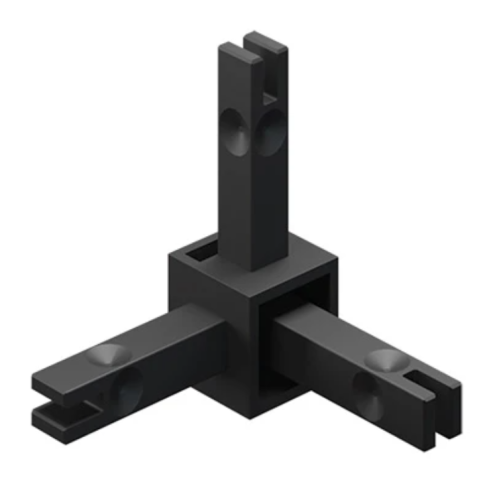 картинка Уголок соединительный Cezares 3D Cadro 82795.0033 черный от магазина Сантехстрой
