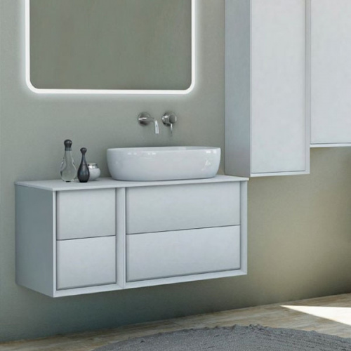 картинка Тумба под раковину Cezares 54714 Белая от магазина Сантехстрой