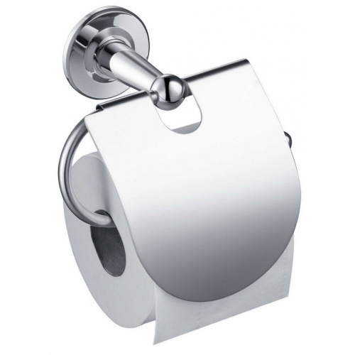 картинка Держатель туалетной бумаги Timo Nelson 150042/00 с крышкой Хром от магазина Сантехстрой