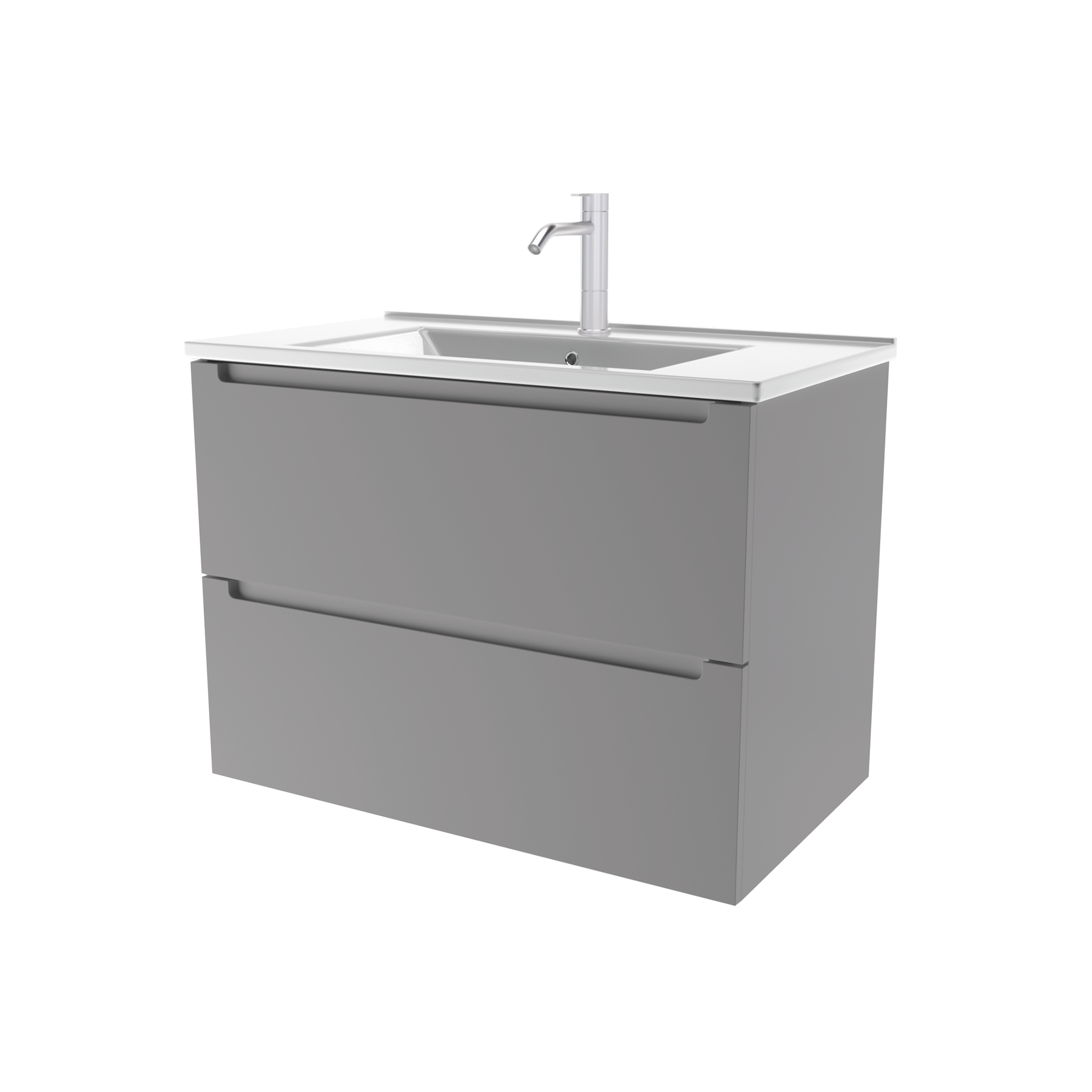 картинка Тумба под раковину/столешницу Дион 80 Платиновый от магазина Сантехстрой