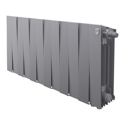 картинка Радиатор Royal Thermo PianoForte 300 Silver Satin VDR80 - 12 секц. от магазина Сантехстрой