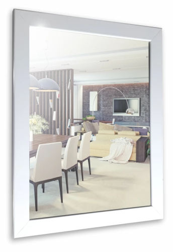 картинка Зеркало SILVER MIRRORS 410*610 белый Глянец (ФР-00001092) от магазина Сантехстрой