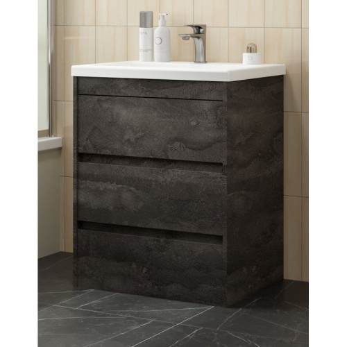 картинка Тумба под раковину Art&Max Family-M FAMILY-M-580-3C-PIA-IS iron stone от магазина Сантехстрой